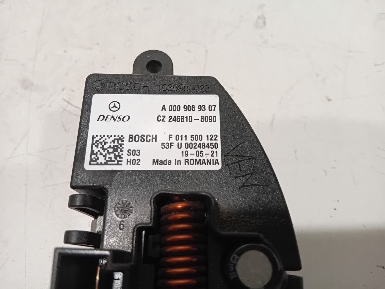 Kachelweerstand Mercedes-Benz Sprinter, Auto-onderdelen, Onderdelen@venauto.nl, Van der Ven Autorecycling B.V., Gebruikt, Ettenseweg 76, 4706 PB Roosendaal, The Netherlands