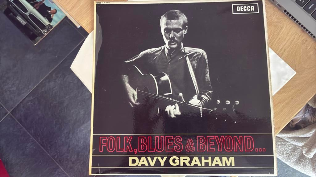 Davy Graham folk, blues & beyond, Gebruikt, Ophalen of Verzenden, 1960 - 1969, Inclusief binnenhoes