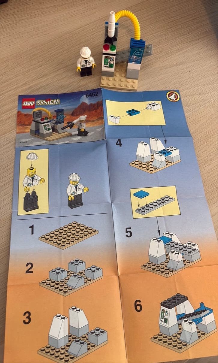 Lego 6452 Lego town space mini rocket launcher, Ophalen of Verzenden, Zo goed als nieuw