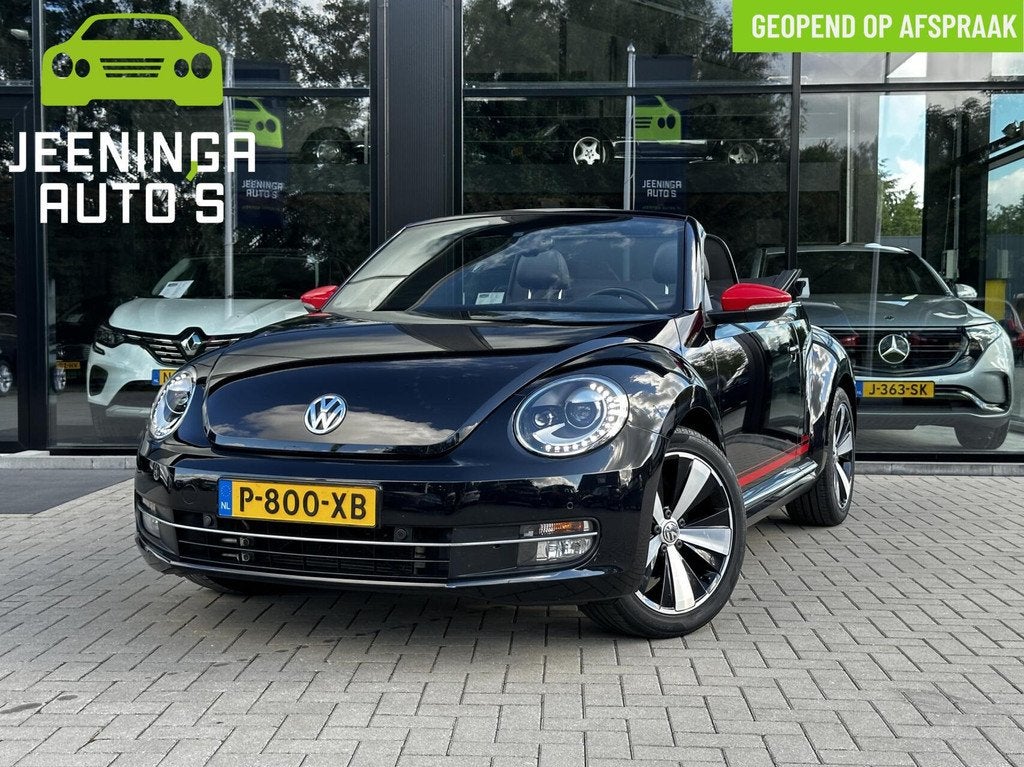 Volkswagen Beetle Cabriolet 1.2 TSI Exclusive Series |Stoelv, Auto's, Volkswagen, Voorwielaandrijving, Gebruikt, 4 cilinders, Cabriolet