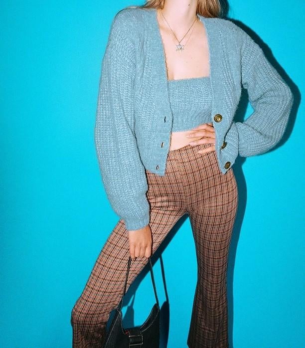 Dusty blue cardigan (Urban Outfitters), Blauw, Nieuw, Ophalen of Verzenden, Urban Outfitters