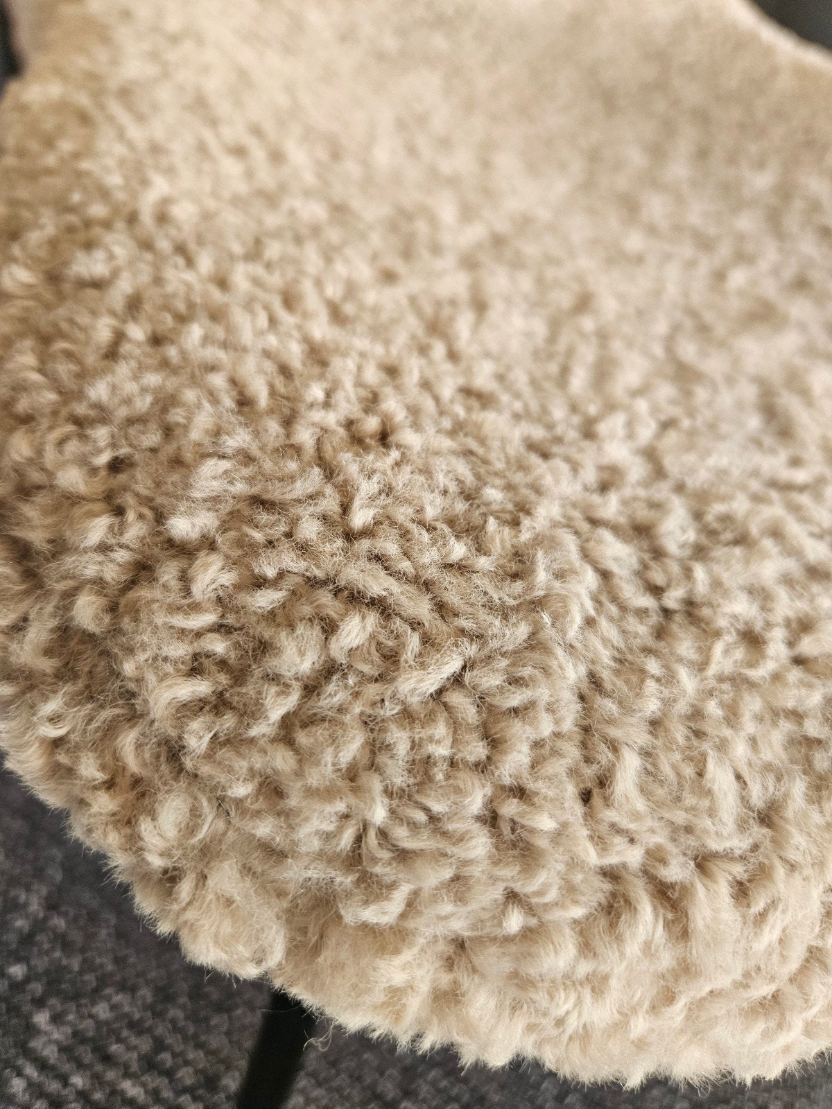 Stoel SKIP trendy stof beige opruiming, Overige kleuren, Verzenden, Nieuw, Eén