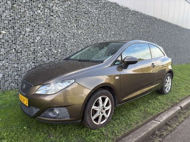 Seat Ibiza 1.2 TDI Style 1e Eig Dealer onderhouden, Auto's, Gebruikt, 1199 cc, Bruin, 96 €/maand