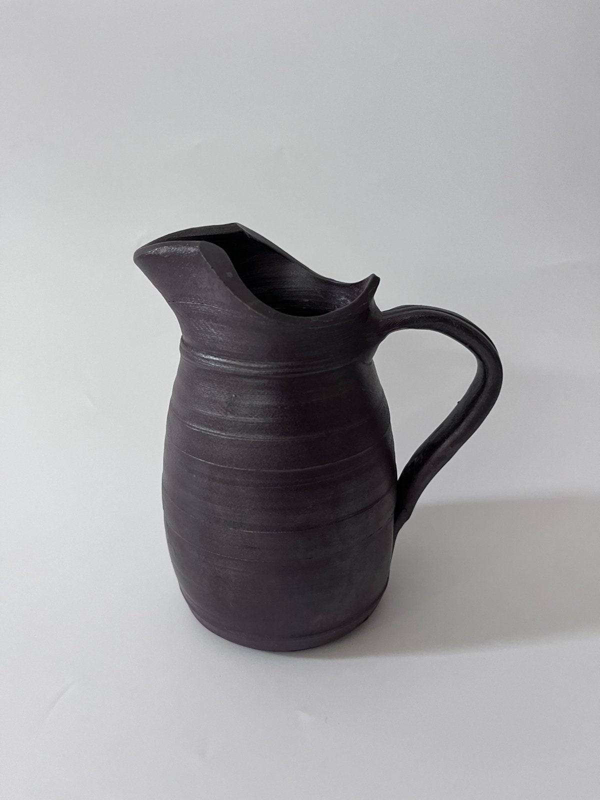 Stoere vintage gres/stoneware kan, Frans aardewerk, Ophalen of Verzenden
