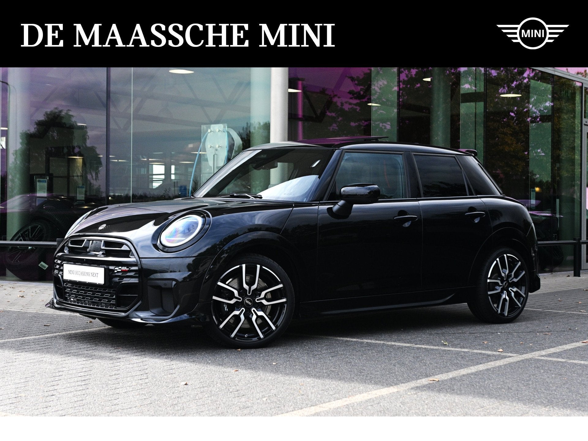 MINI Hatchback Cooper S / JCW / Pakket XL / JCW / Pakket XL, Auto's, Gebruikt, 4 cilinders, Leder en Stof, Zwart
