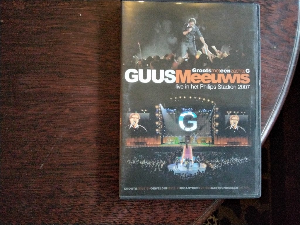 Guus meeuwis groots met een zachte G, origineel, Alle leeftijden, Ophalen of Verzenden, Zo goed als nieuw, Concert