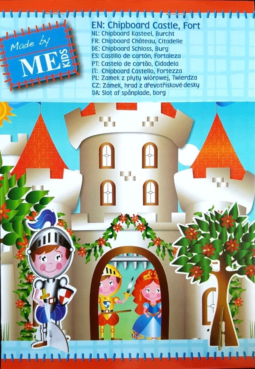 Made by Me Kids Chipboard Knutselsets - Boerderij & Kasteel, Ophalen of Verzenden, Nieuw, Knutselen