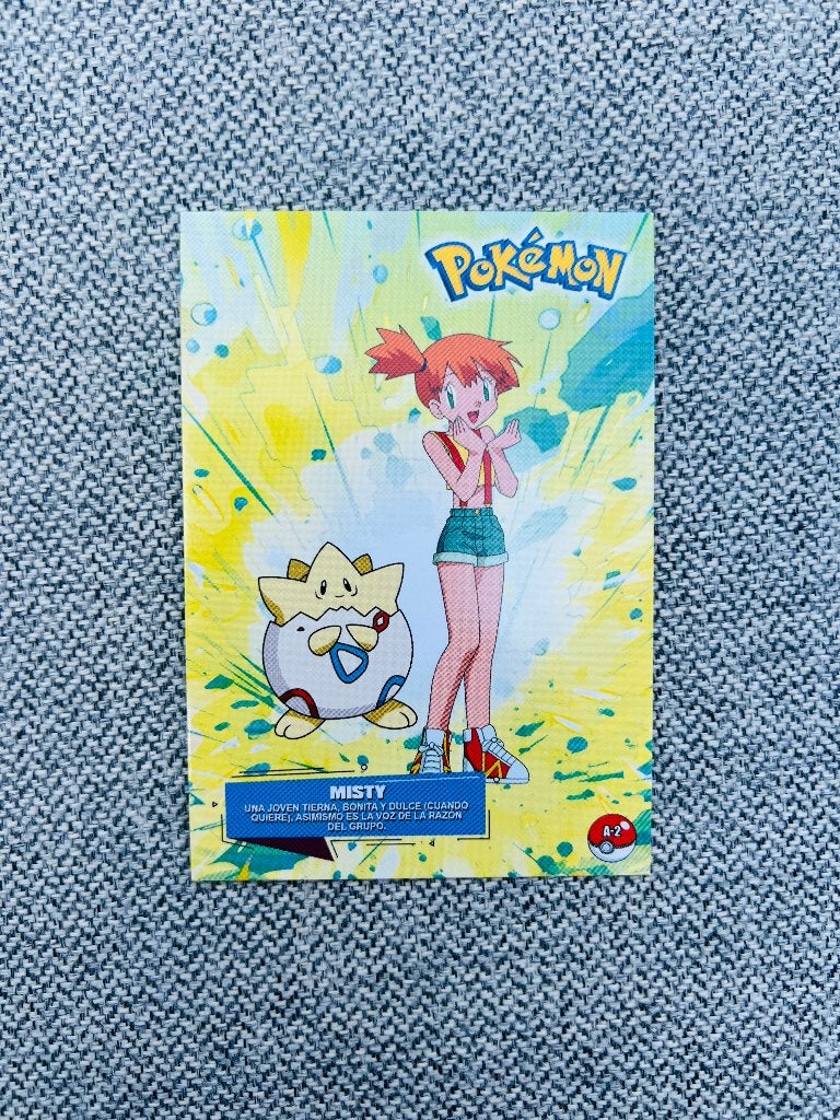 Misty Togepi Johto Card Top Collection Promo Pokemon, Verzenden, Zo goed als nieuw, Losse kaart, Foil