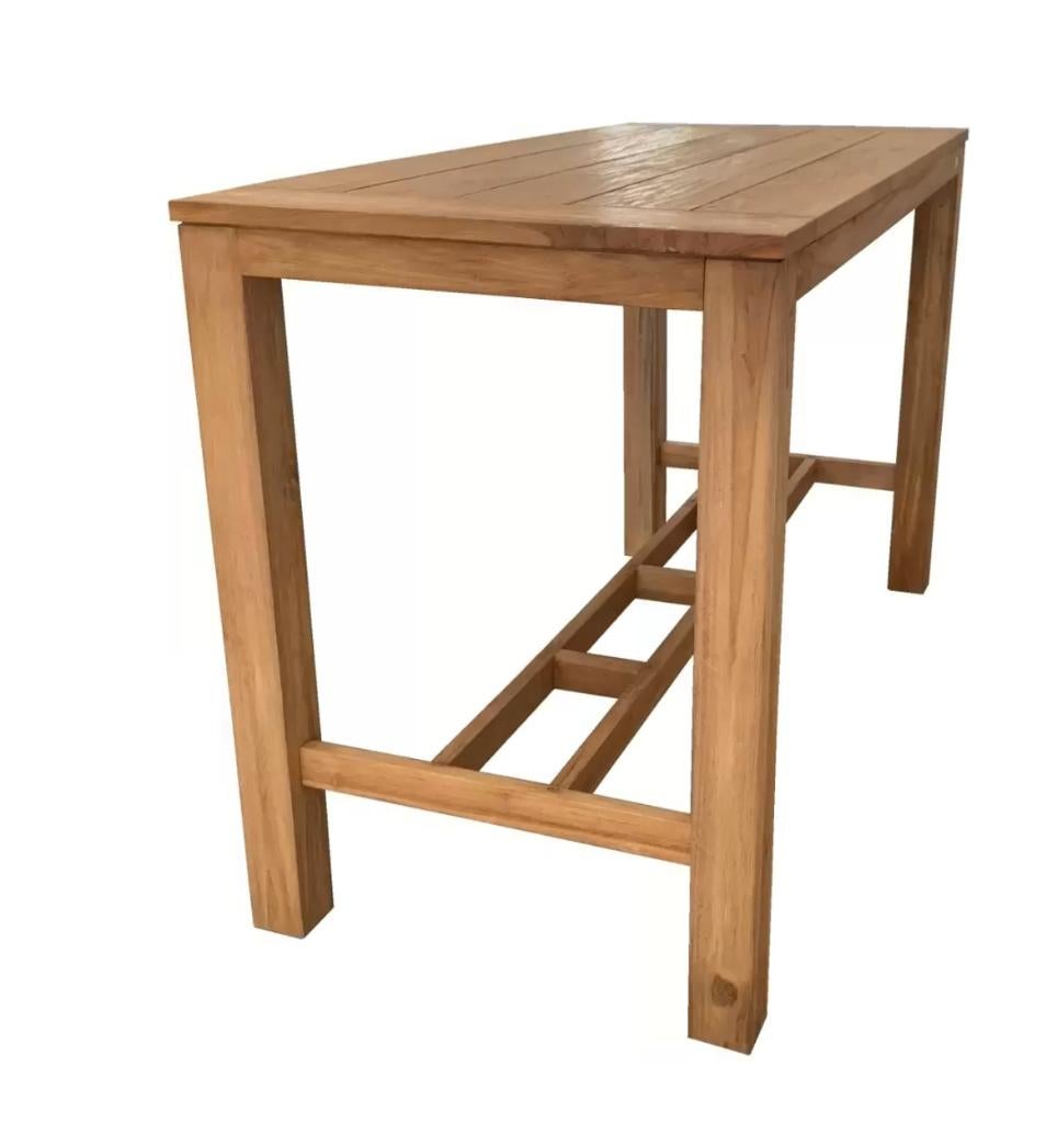 Tuintafel Windsor bartafel 180cm | oud teak, Ophalen, Nieuw, Rechthoekig, Teakhout