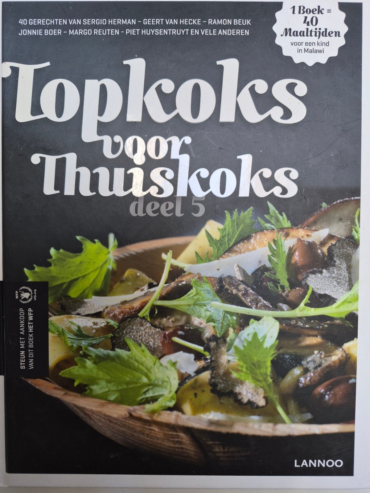 Topkoks voor Thuiskoks deel 5 - Kookboek met 40 recepten, Voorgerechten en Soepen, Ophalen of Verzenden, Zo goed als nieuw, Sergio Herman, Geert van Hecke, Ramon Beuk e.a.