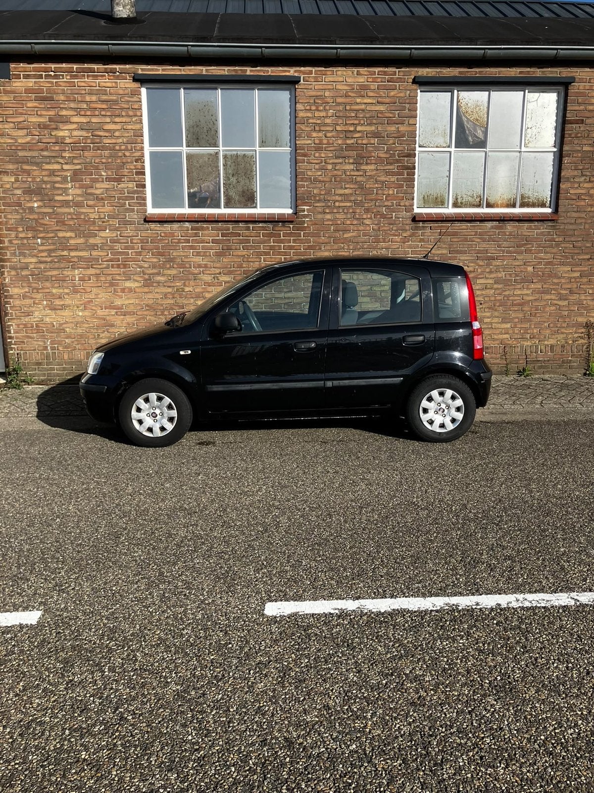 Fiat Panda 1.2 44KW 60PK 2010 Zwart, Auto's, Voorwielaandrijving, 1242 cc, Zwart, Origineel Nederlands