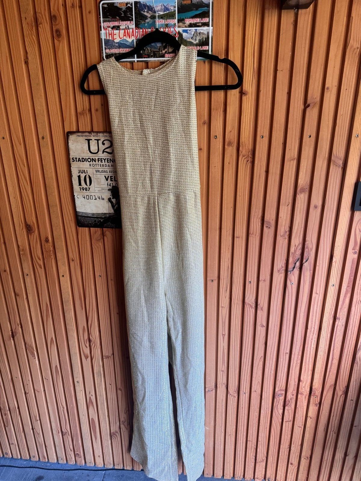 6 Glitter Jumpsuits Maat 164 t/m S, Ophalen, Gedragen, Maat 36 (S), Meerkleurig