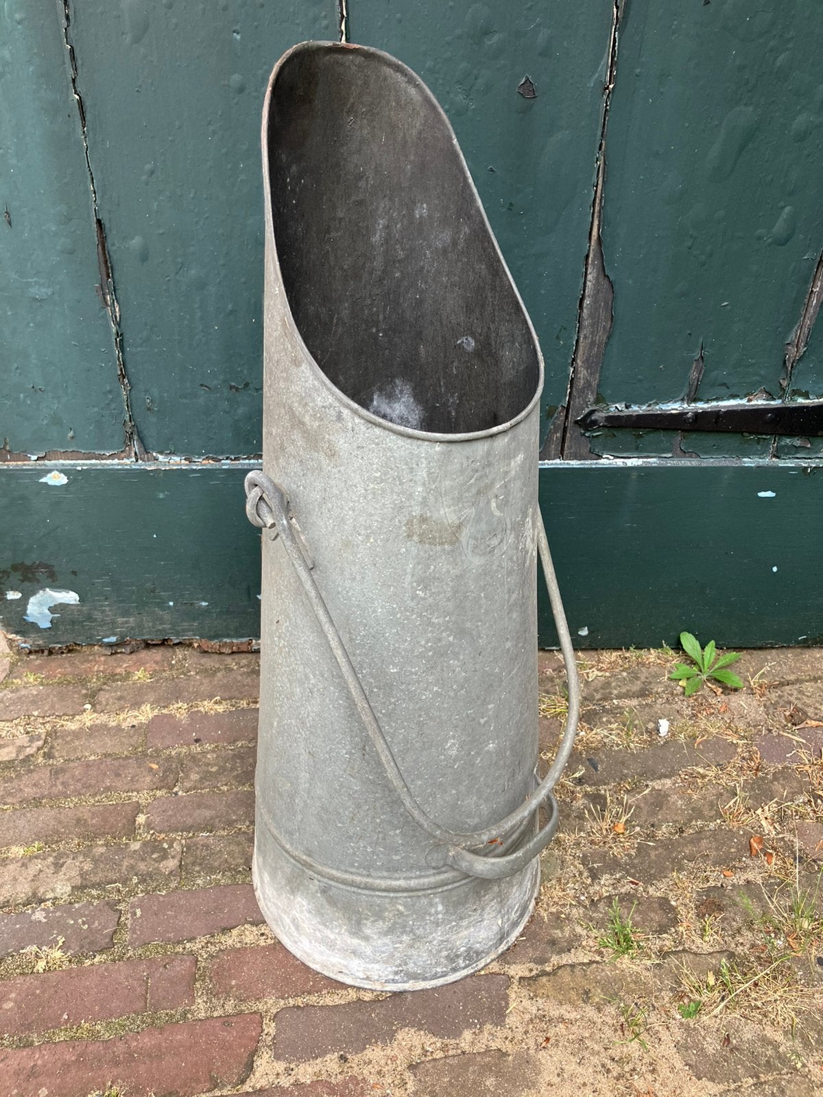 Zinken kolenkit, Ophalen