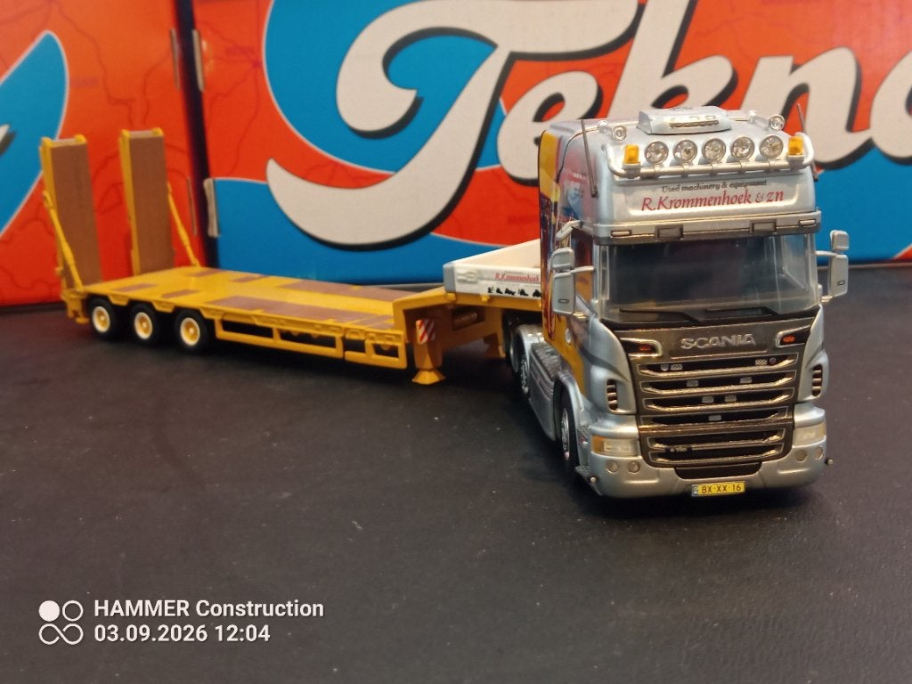 Tekno Scania R Topline Krommenhoek, Ophalen of Verzenden, Nieuw, Bus of Vrachtwagen, Tekno