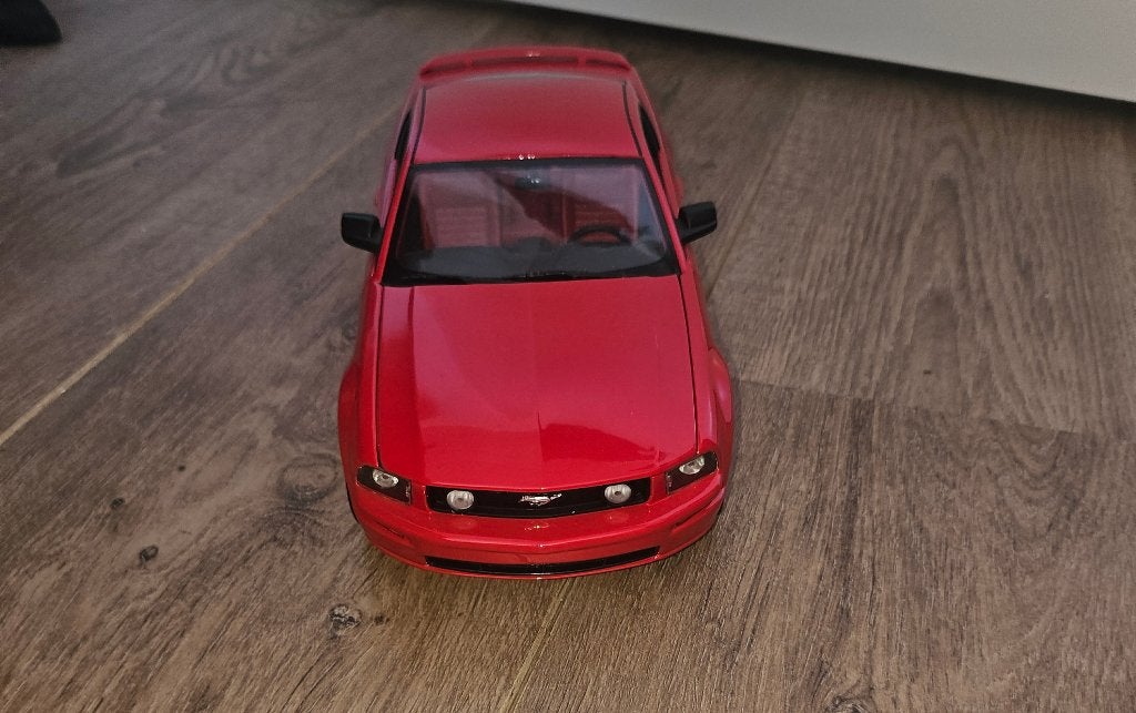Ford Mustang GT 500 1:18 Hotwheels Hot Wheels, Ophalen of Verzenden, Zo goed als nieuw, Auto, Hot Wheels