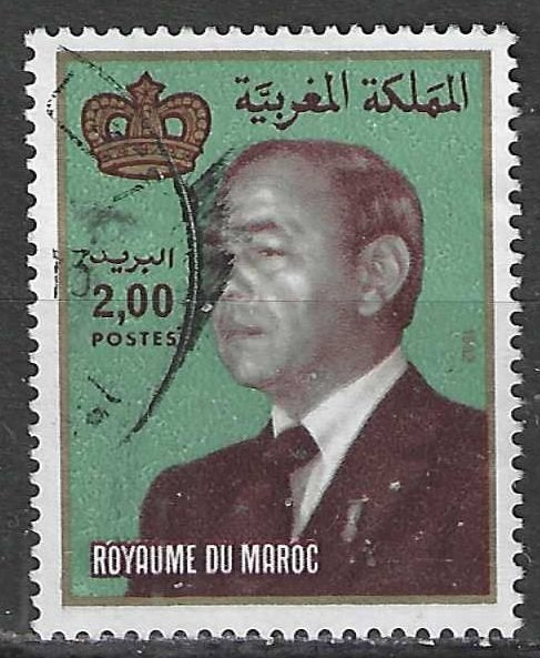 Marokko 1996 - Yvert 1191A - Koning Hassan II - 2 d.  (ST), Verzenden, Marokko, Gestempeld