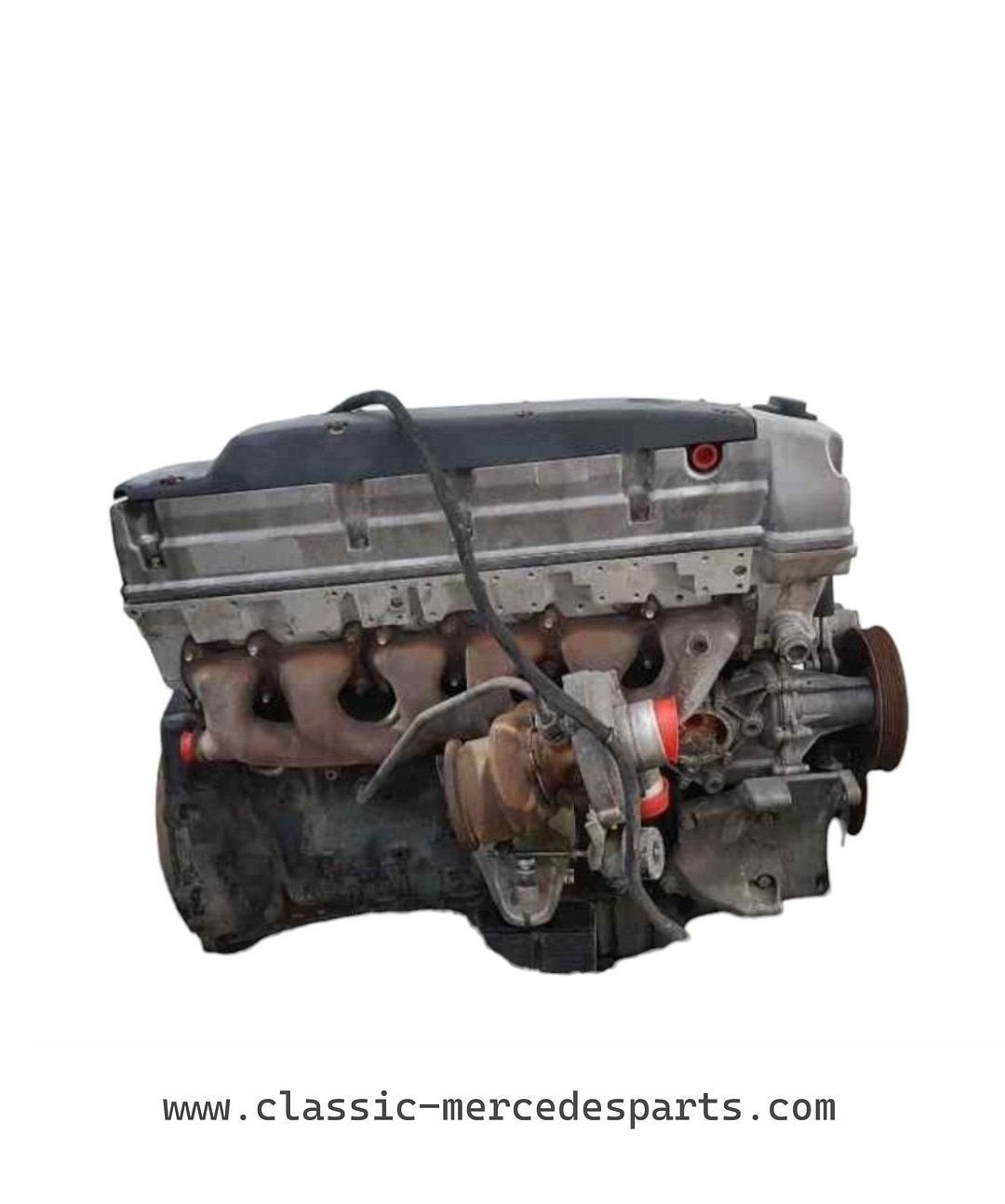 Motor Mercedes W140 S300 turbodiesel 24v met Turbo en brands, Gebruikt, -, Ophalen of Verzenden, -