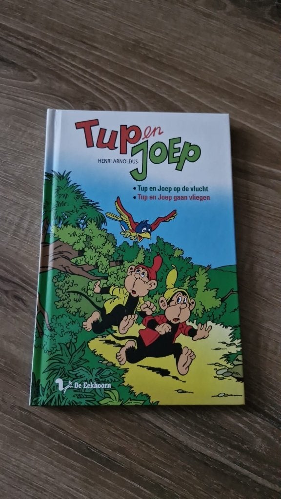 Tup en Joep op de vlucht – Tup en Joep gaan vliegen, Boeken, Kinderboeken | Jeugd | onder 10 jaar, Ophalen of Verzenden, Zo goed als nieuw