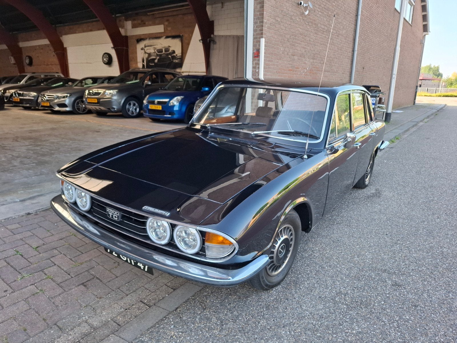 Triumph 2500 2.5 TC 1975 Blauw, Auto's, Triumph, Metallic lak, Blauw, 2498 cc, Origineel Nederlands