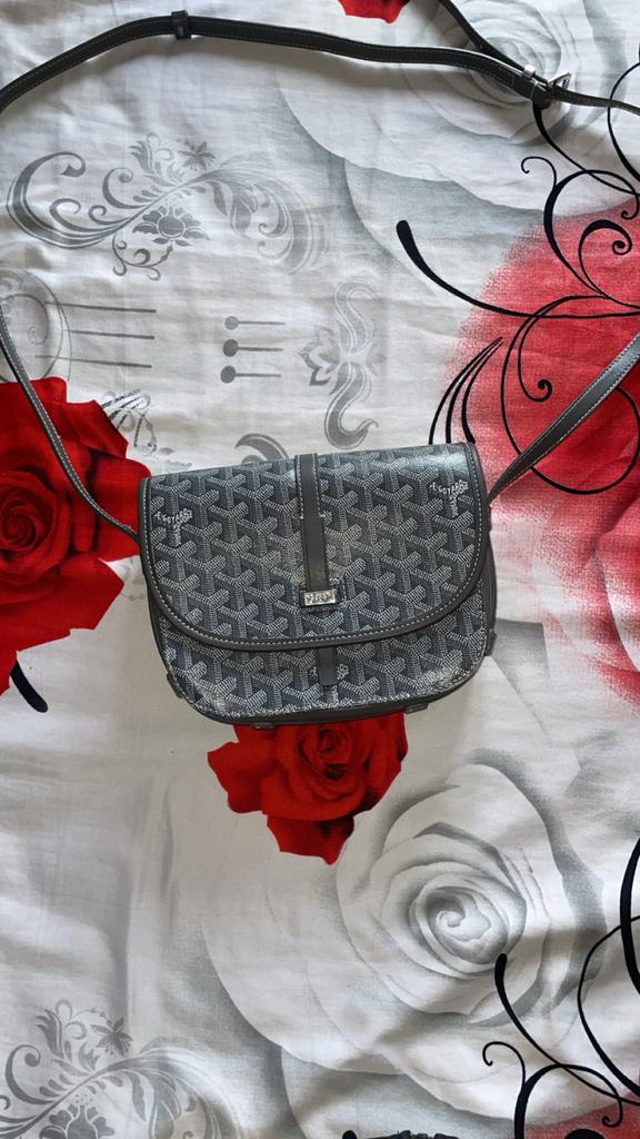 Goyard mannen tas grijs, Ophalen of Verzenden, Gebruikt, Grijs, Overige merken