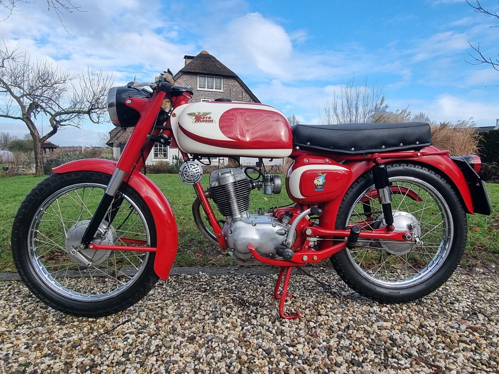 Moto morini 125cc corsaro van 1960 te koop!, Motoren, 125 cc, Handgeschakeld, 1 cilinder