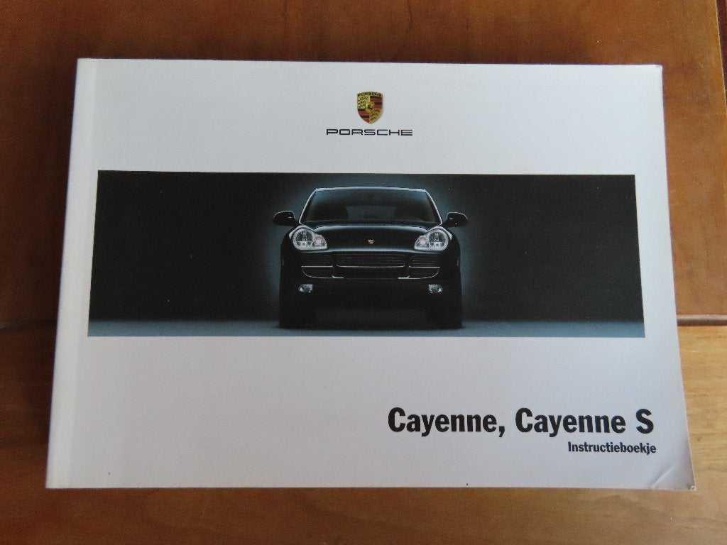 Instructieboek Porsche Cayenne, Cayenne S 2003 als nieuw!, Ophalen of Verzenden