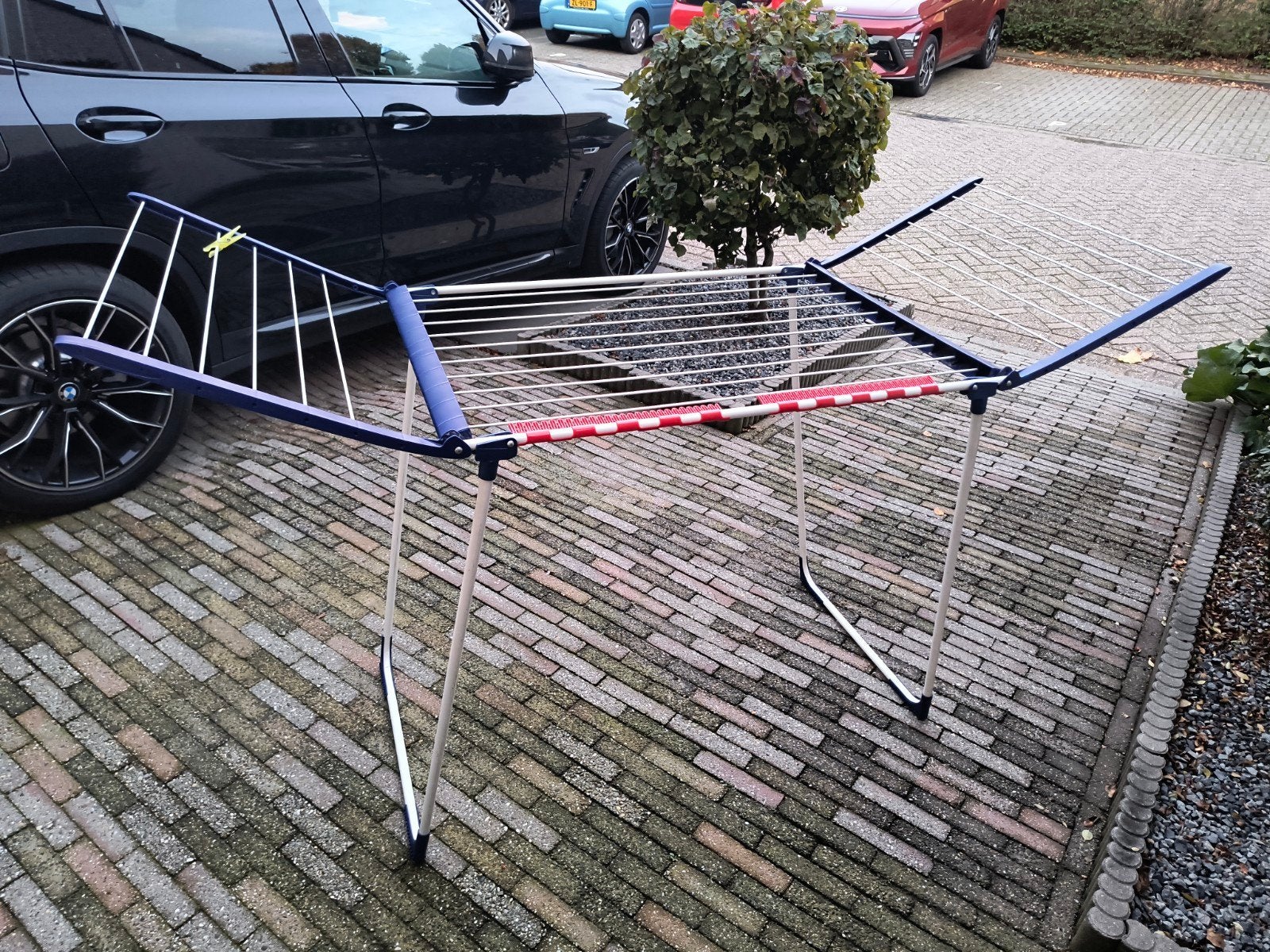 Droogrek Leifheit Pegasus 175 cm lang, Ophalen, Gebruikt