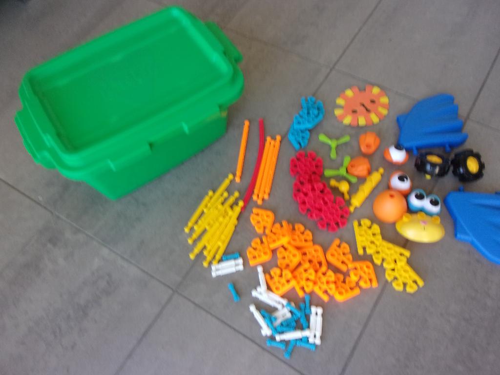 Partij KID K'NEX compleet+extra, 80 delig, Ophalen of Verzenden, Zo goed als nieuw, K'nex