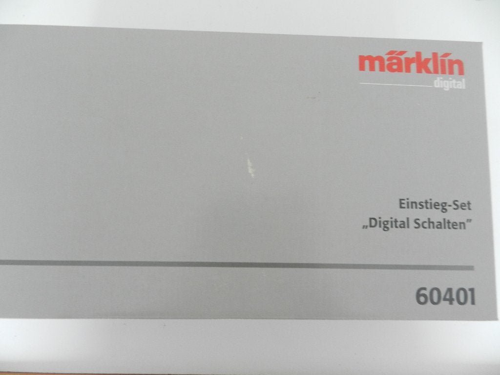 Märklin Startset voor digitaal schakelen (60401), Hobby en Vrije tijd, Wisselstroom, Overige typen, Nieuw, Ophalen of Verzenden