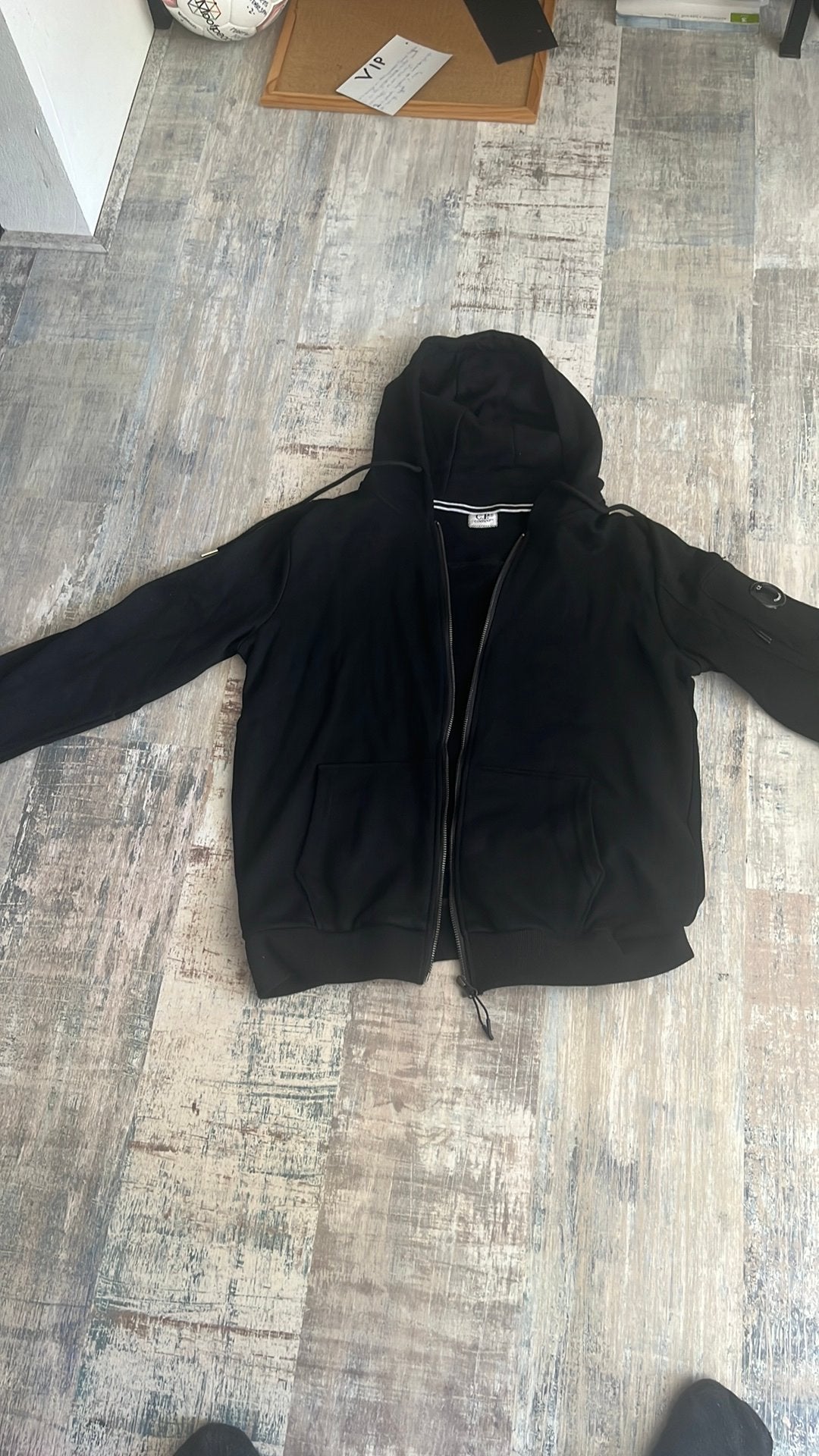 Cp company vest, Kleding | Heren, Jassen | Zomer, Ophalen of Verzenden, Zo goed als nieuw, Zwart