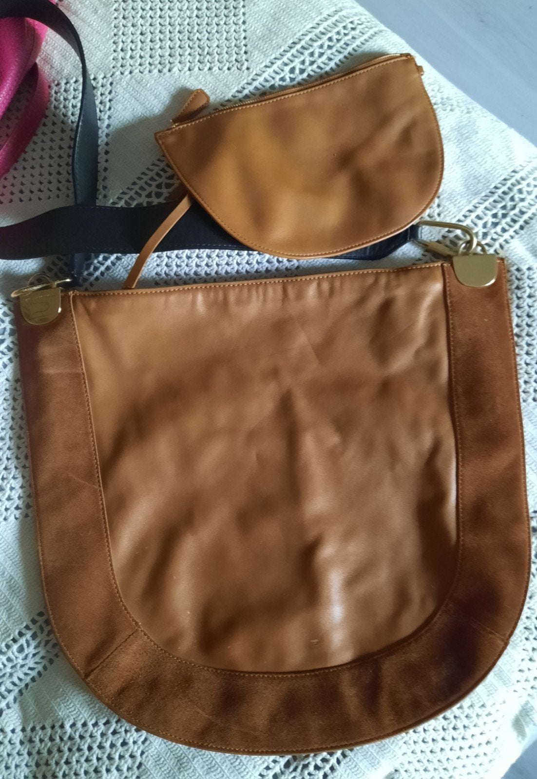 designer tas Diane von Furstenberg, Ophalen of Verzenden, Bruin, Schoudertasje