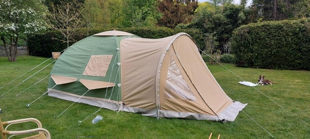Karsten 3x3 tent met lucht (2021- perfecte staat), Caravans en Kamperen, Tenten, Ophalen, Tot en met 4
