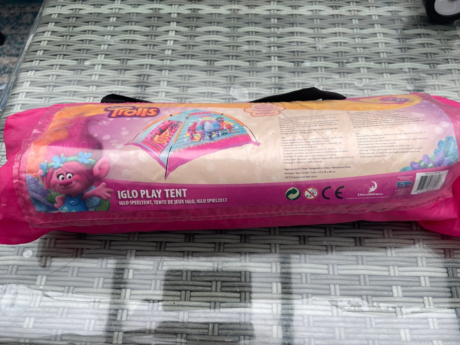 Trolls IGLO Speeltent - Roze Kindertent, Ophalen of Verzenden, Nieuw