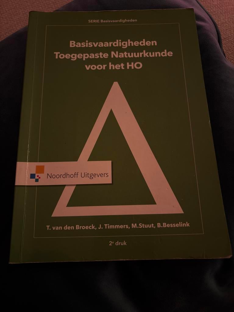 Toegepaste Natuurkunde voor het HO - Noordhoff, Ophalen of Verzenden, Beta, Gelezen, HBO