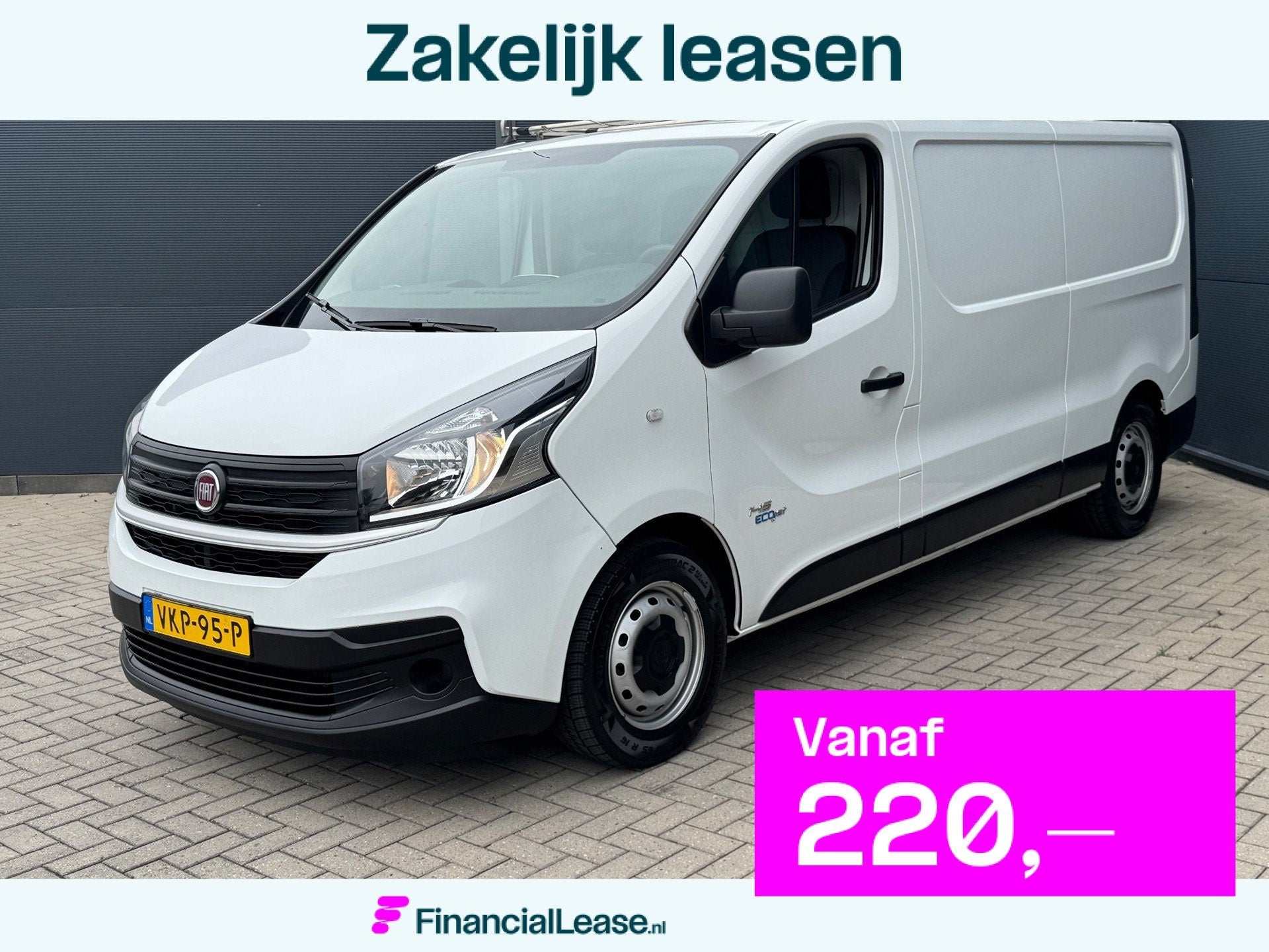 Fiat Talento 2.0 MultiJet L2H1 / Imperiaal / Trekhaak / Navi, Voorwielaandrijving, Gebruikt, Euro 6, Wit