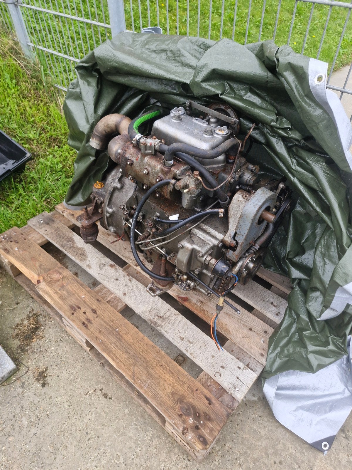 Yanmar motor 2qm20, Watersport en Boten, Ophalen of Verzenden, Motor en Techniek, Zeilboot of Motorboot