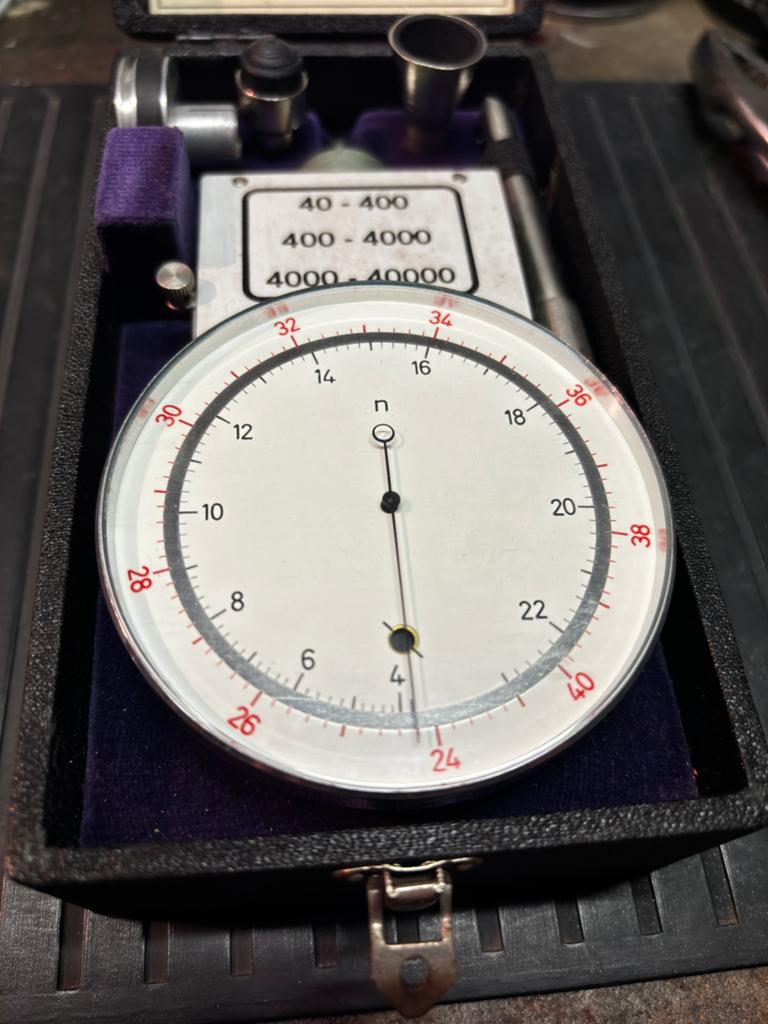 Vintage Tachometer HT 51 Industrial & Mill Supply Co, Ophalen of Verzenden, Zo goed als nieuw