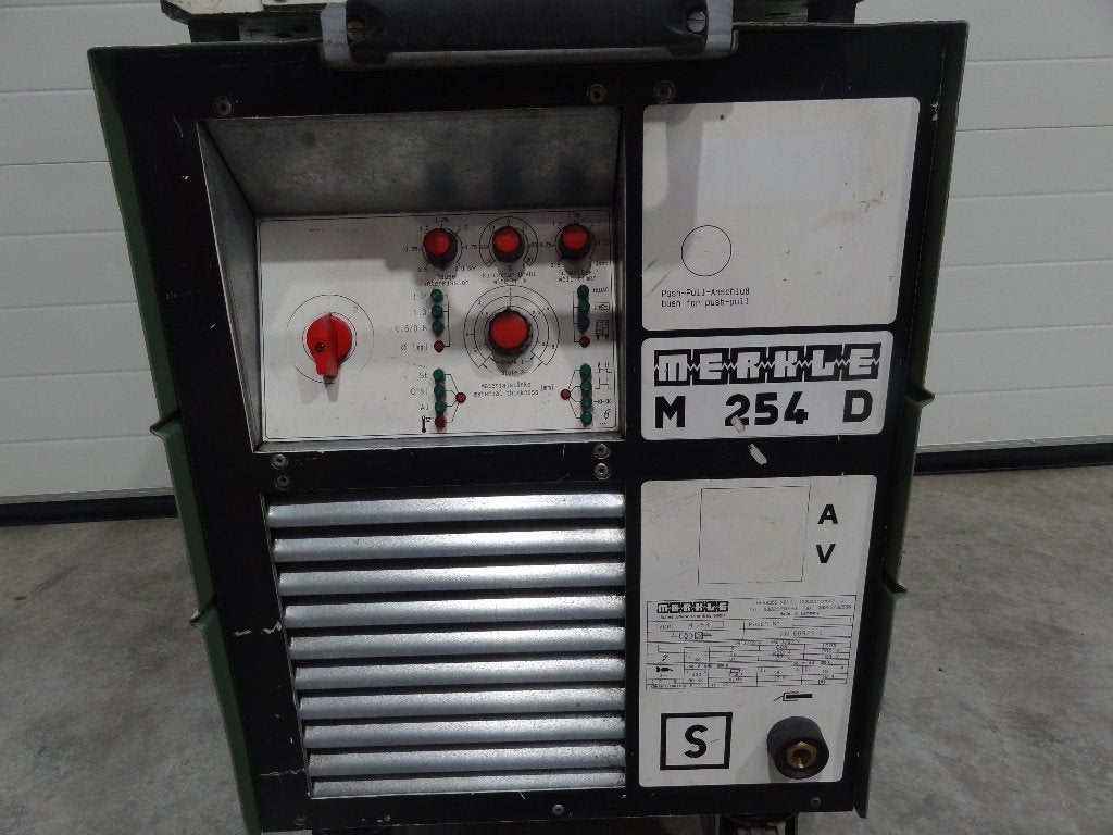 Mig/Mag lasapparaat Merkle M 254 D Synergisch, Ophalen of Verzenden, Zo goed als nieuw, 250 ampère of meer, Co2