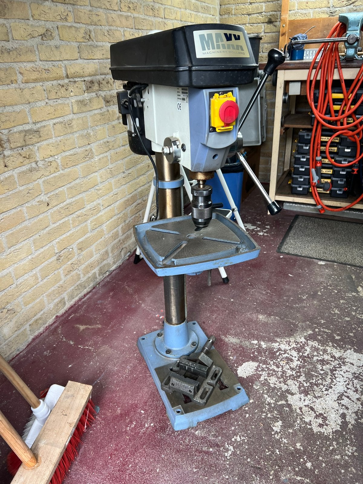 MAXX Kolomboormachine TBM20 - Krachtig en Betrouwbaar, Doe-het-zelf en Verbouw, Gereedschap | Boormachines, Ophalen, Gebruikt