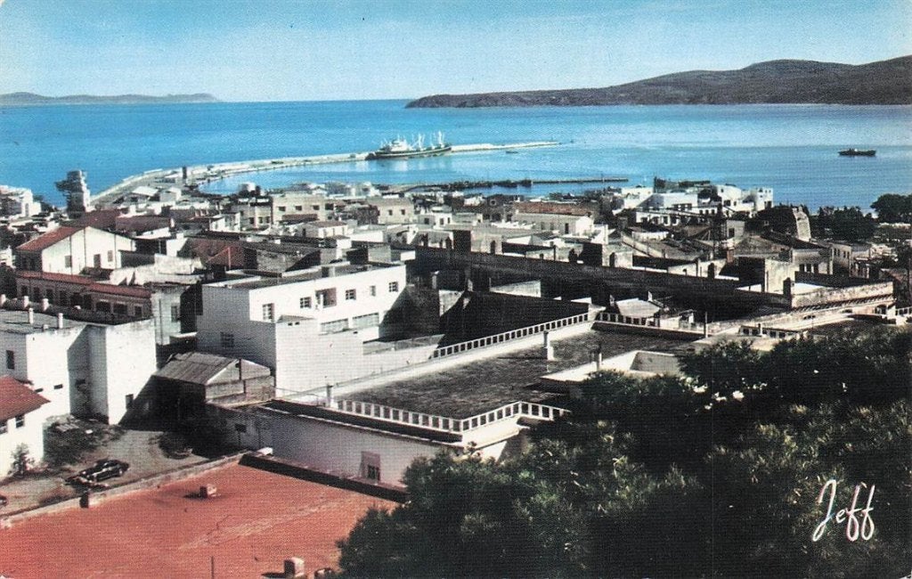 703-233-043 Vue sur le Port Tanger, Ophalen of Verzenden, Voor 1920, Overig Europa