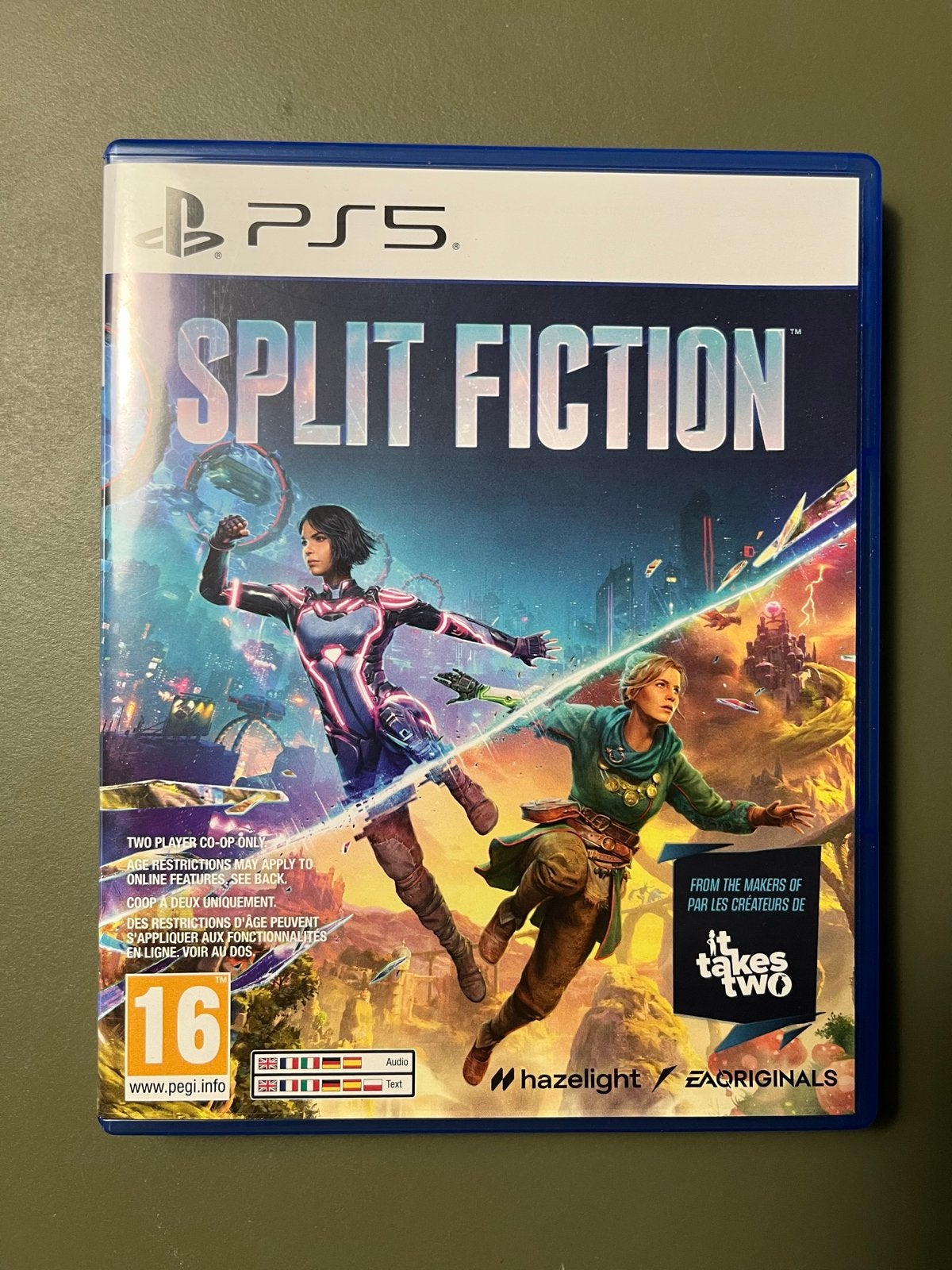 Split Fiction PS5, Avontuur en Actie, Online, 2 spelers, Ophalen of Verzenden