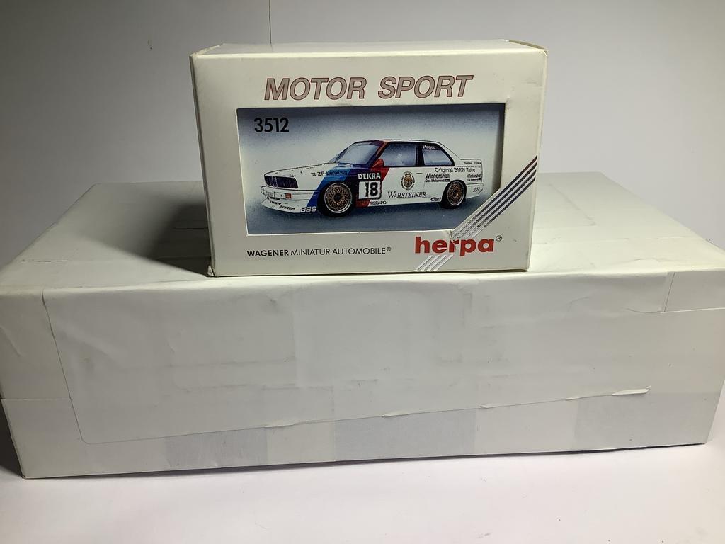 Herpa BMW M3 Linder DTM 1:87 Modelauto, Hobby en Vrije tijd, Modelauto's | 1:87, Ophalen of Verzenden, Nieuw, Auto, Herpa