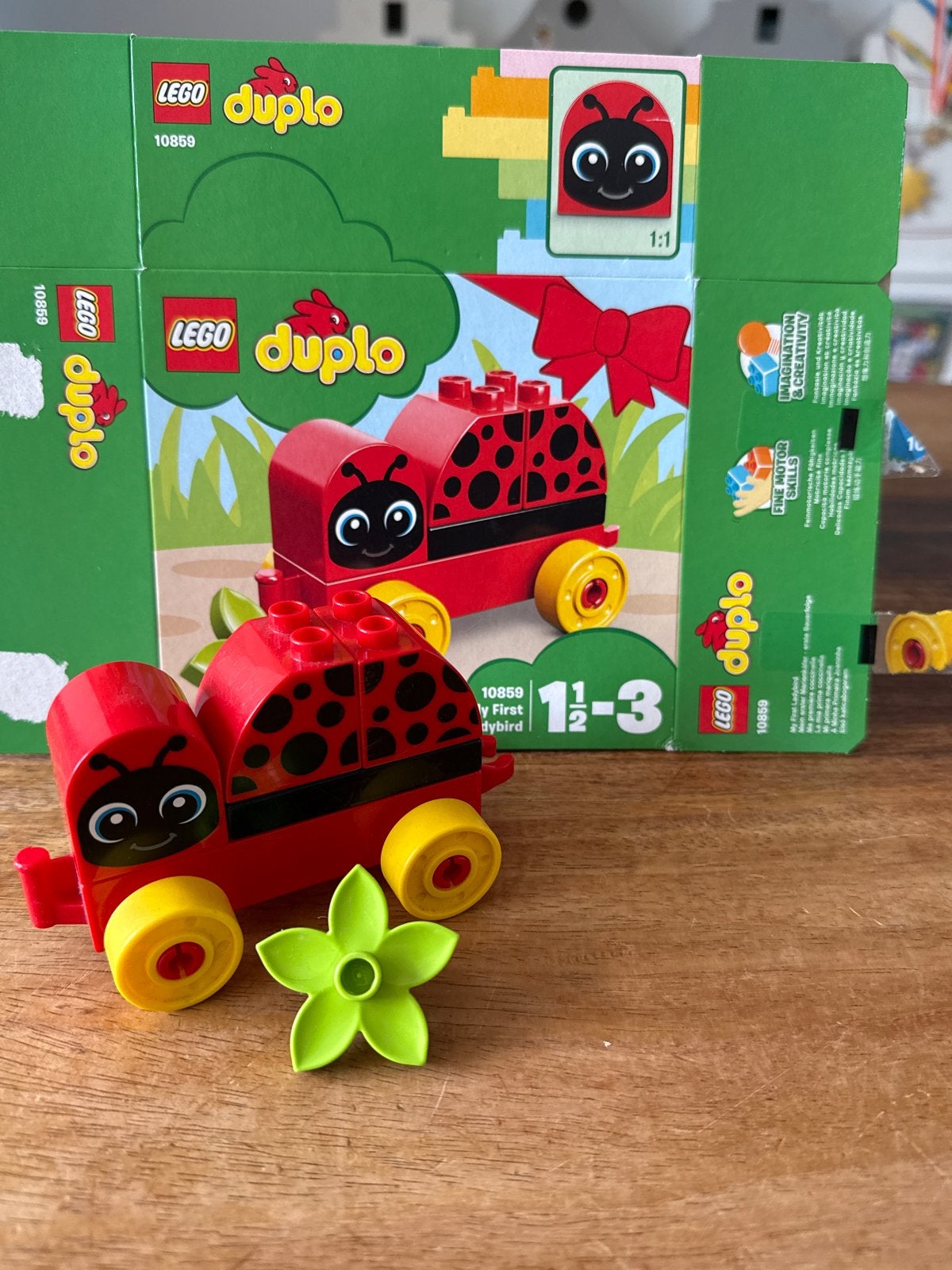 LEGO Duplo Mijn Eerste Lieveheersbeestje 10859, Kinderen en Baby's, Speelgoed | Duplo en Lego, Ophalen of Verzenden, Zo goed als nieuw