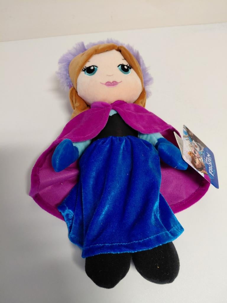 Disney Frozen Anna knuffel met label, Disney, Disney, Overige typen, Ophalen of Verzenden