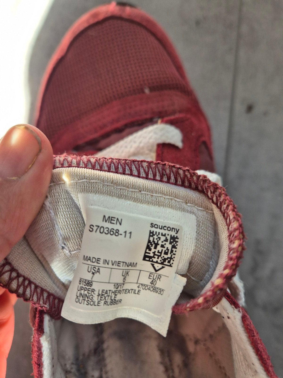 Saucony Jazz Original Vintage Sneakers - Rood maat 41, Overige kleuren, Ophalen of Verzenden, Sneakers of Gympen, Saucony