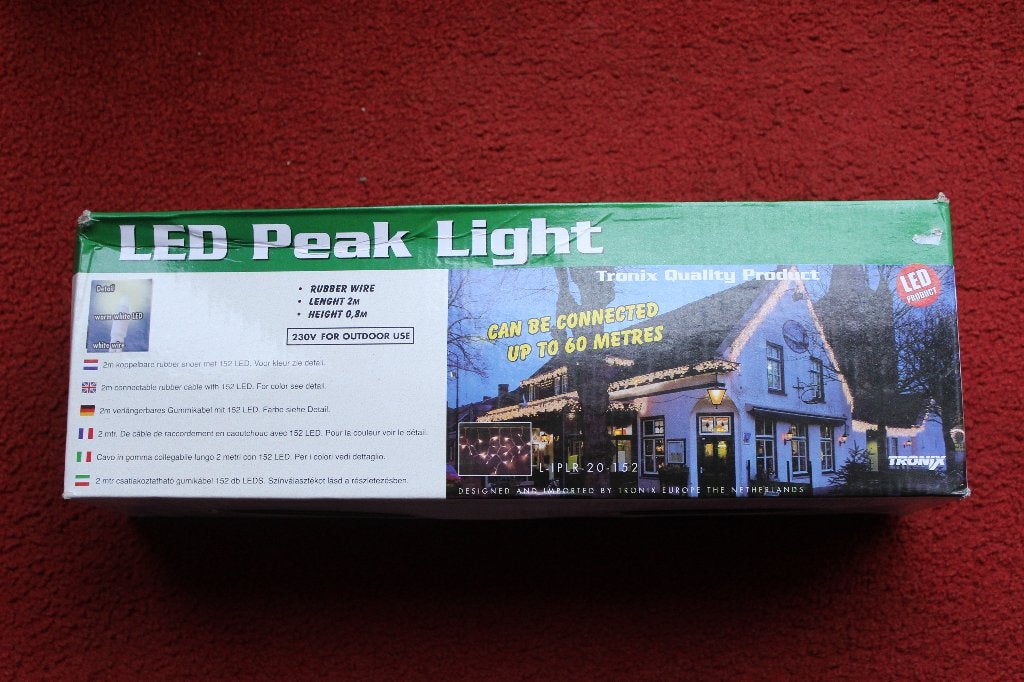 Kerstverlichting koppelbaar LED Peak Light, Diversen, Ophalen of Verzenden, Nieuw