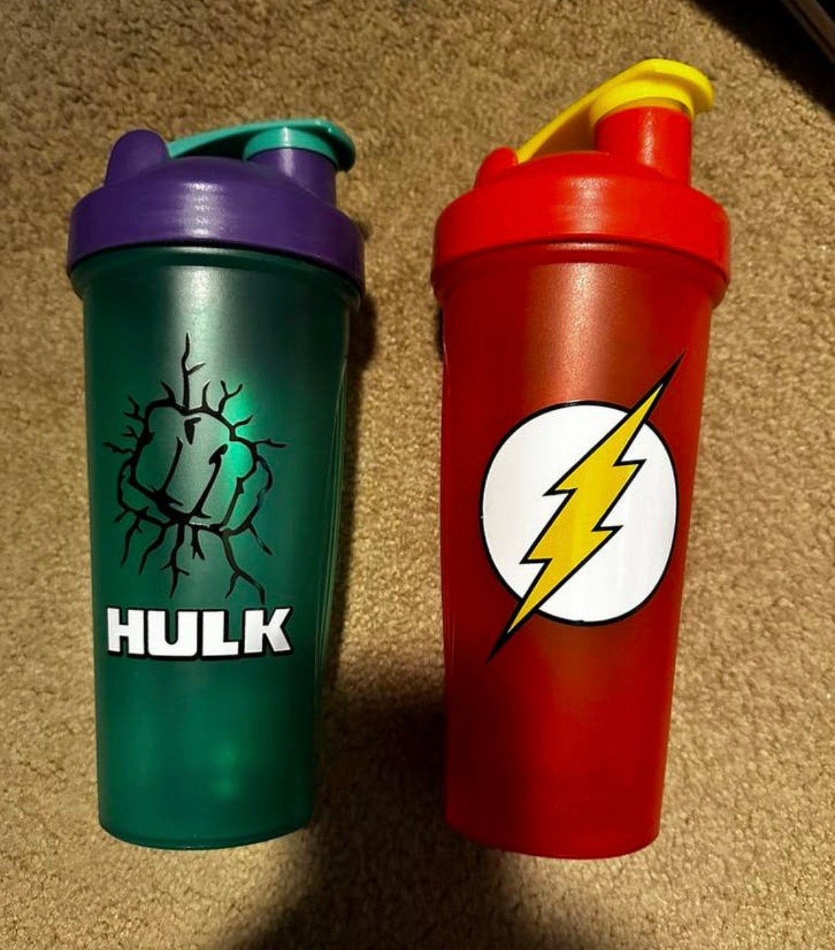 Shakers Hulk en The Flash, Ophalen of Verzenden, Zo goed als nieuw