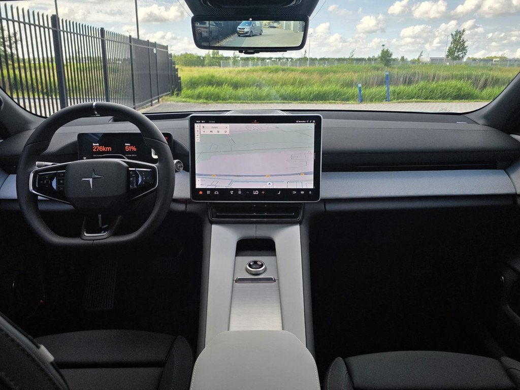 Polestar 4 Long Range Dual Motor Performance Plus 100 kWh 54, Auto's, Polestar, Automaat, 2000 kg, Leder, Vierwielaandrijving