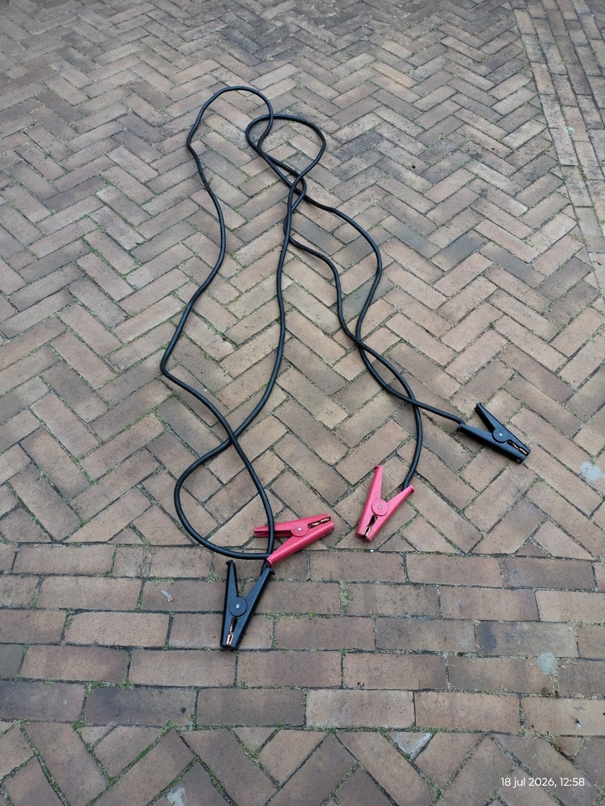 Startkabels, 4 meter, 800 Ampère., Ophalen, Gebruikt
