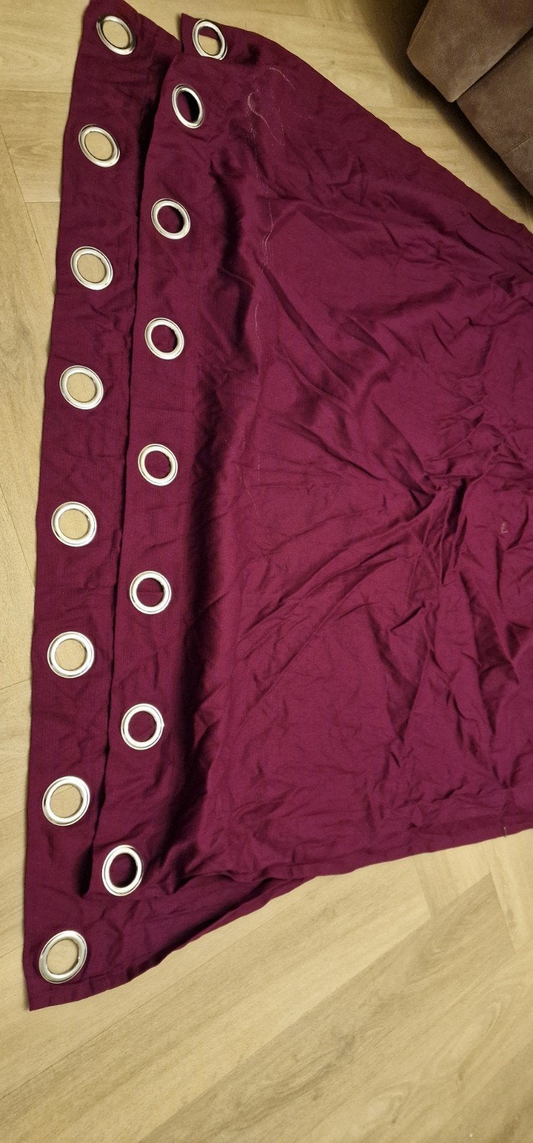 IKEA Mariam Gordijnen - Paars (2x 145x236 cm), Gebruikt, Paars, Lichtdoorlatend, Ophalen of Verzenden